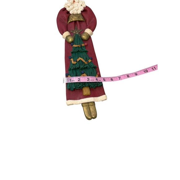 SANTA ORNAMENT BY CYNTHIA MADRID FOR MIDWEST OF CANNON FALLS 18” - Picture 8 of 8